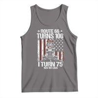 Route Highway 66 Turns 100 I Turn 75 Tank Top Vintage 1951 America Road Sign America Antique Car Lover 75th Birthday Gift
