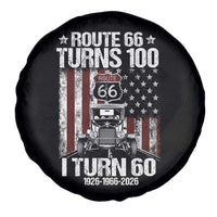 Route Highway 66 Turns 100 I Turn 60 Spare Tire Cover Vintage 1966 America Road Sign America Antique Car Lover 60th Birthday Gift