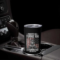 Route Highway 66 Turns 100 I Turn 60 Tumbler Cup Vintage 1966 America Road Sign America Antique Car Lover 60th Birthday Gift