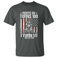 Route Highway 66 Turns 100 I Turn 55 T Shirt Vintage 1971 America Road Sign America Antique Car Lover 55th Birthday Gift