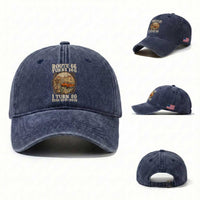 Route Highway 66 Turns 100 I Turn 80 Washed Cotton Baseball Cap Vintage 1946 Road Sign Classic Pickup Truck Lover 80th Birthday Gift