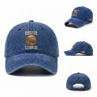 Route Highway 66 Turns 100 I Turn 80 Washed Cotton Baseball Cap Vintage 1946 Road Sign Classic Pickup Truck Lover 80th Birthday Gift