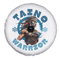 Taino Warrior Boricua Boriken Pride Indigenous Puerto Rican Spare Tire Cover - Wonder Print Shop