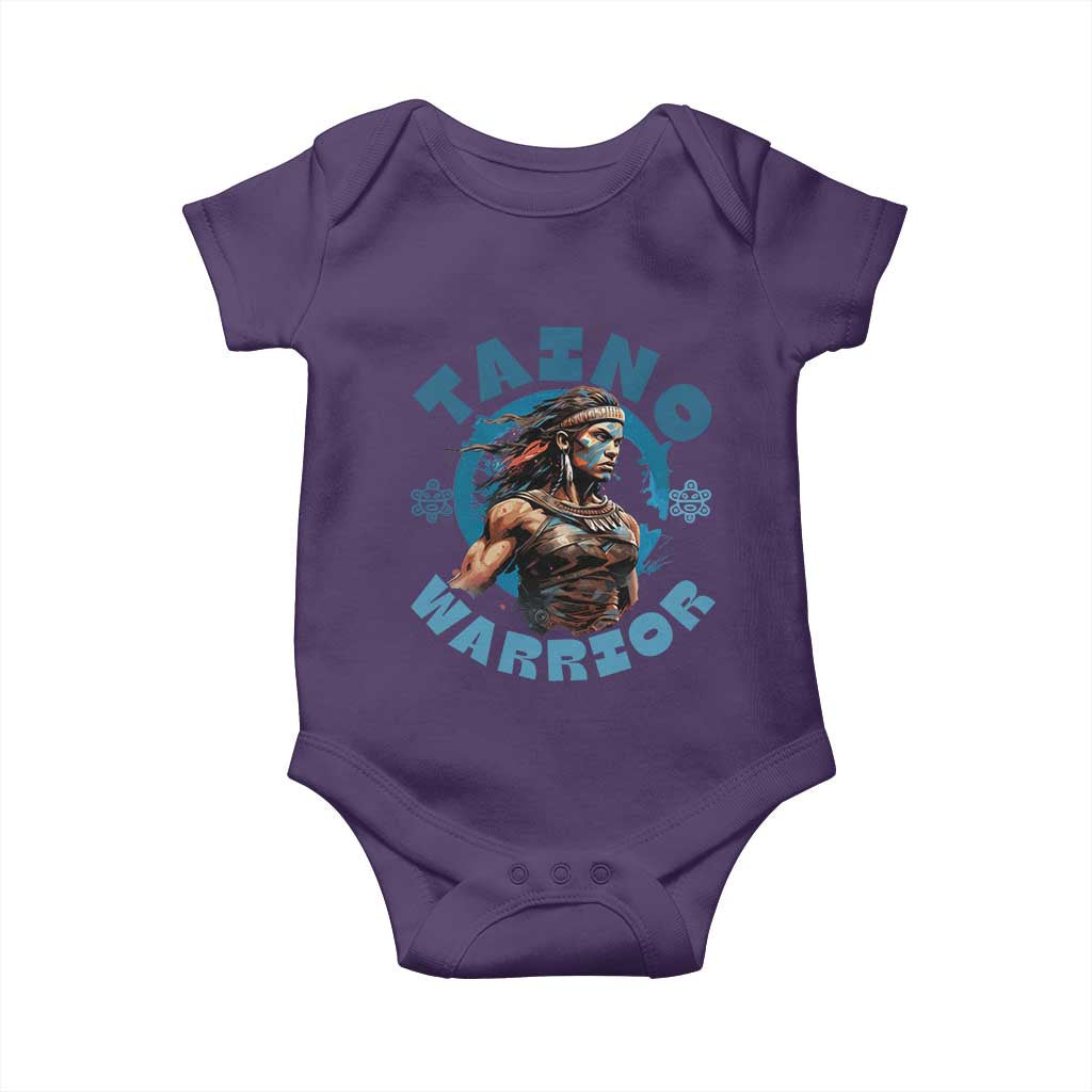 Taino Warrior Boricua Boriken Pride Indigenous Puerto Rican Baby Onesie - Wonder Print Shop