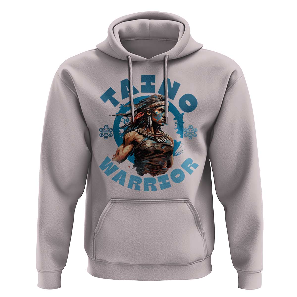 Taino Warrior Boricua Boriken Pride Indigenous Puerto Rican Hoodie - Wonder Print Shop