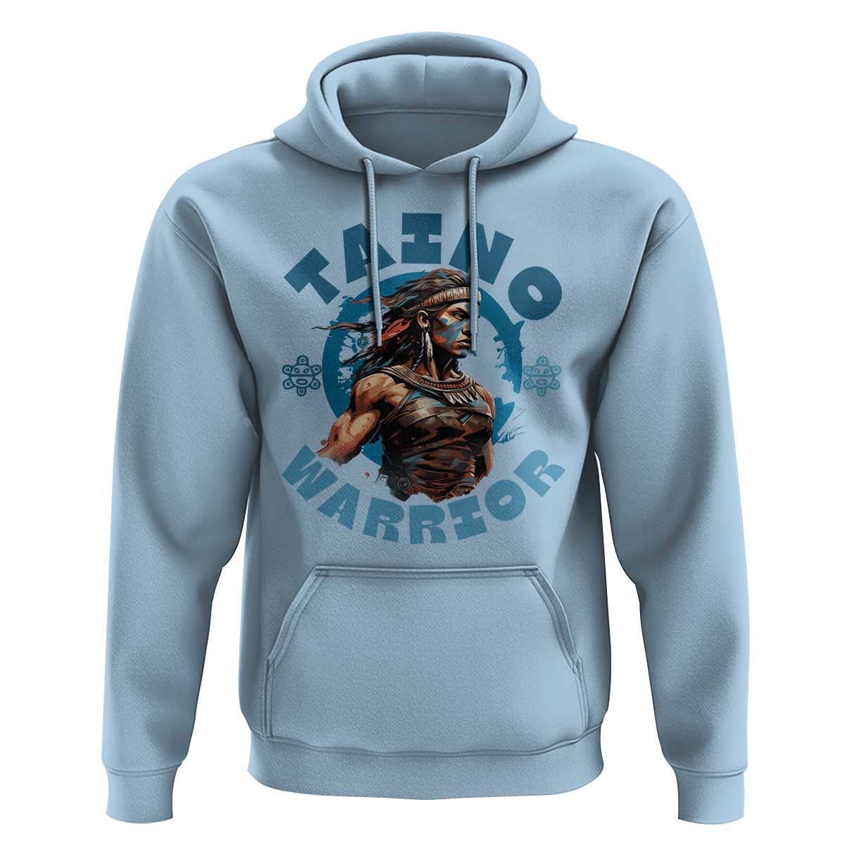 Taino Warrior Boricua Boriken Pride Indigenous Puerto Rican Hoodie - Wonder Print Shop