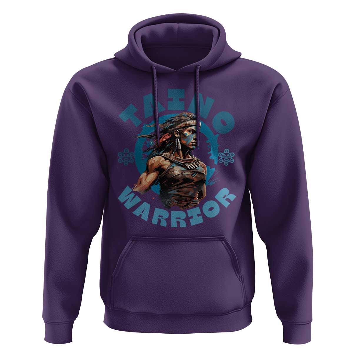 Taino Warrior Boricua Boriken Pride Indigenous Puerto Rican Hoodie - Wonder Print Shop