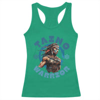 Taino Warrior Boricua Boriken Pride Indigenous Puerto Rican Racerback Tank Top - Wonder Print Shop