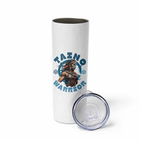 Taino Warrior Boricua Boriken Pride Indigenous Puerto Rican Skinny Tumbler