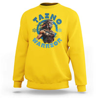 Taino Warrior Boricua Boriken Pride Indigenous Puerto Rican Sweatshirt - Wonder Print Shop