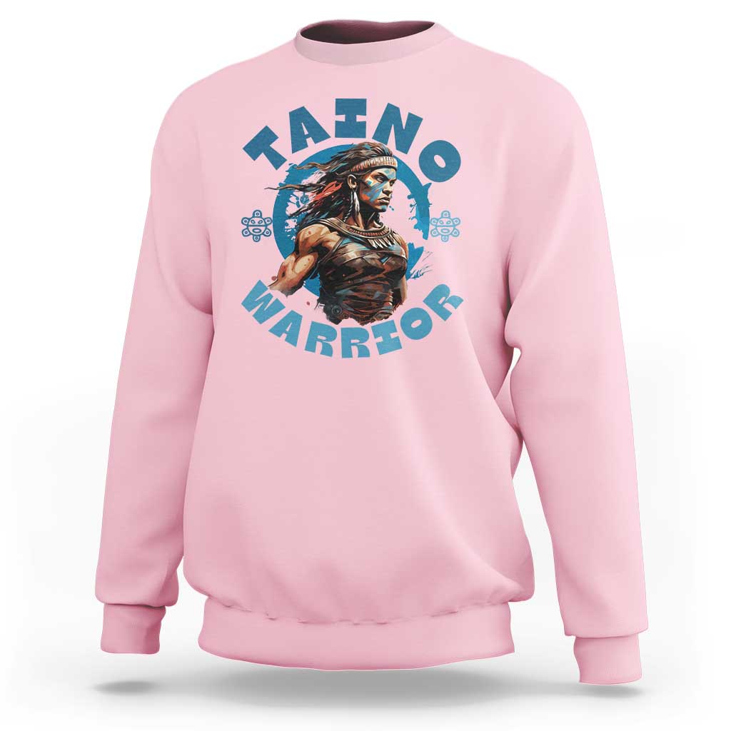 Taino Warrior Boricua Boriken Pride Indigenous Puerto Rican Sweatshirt - Wonder Print Shop
