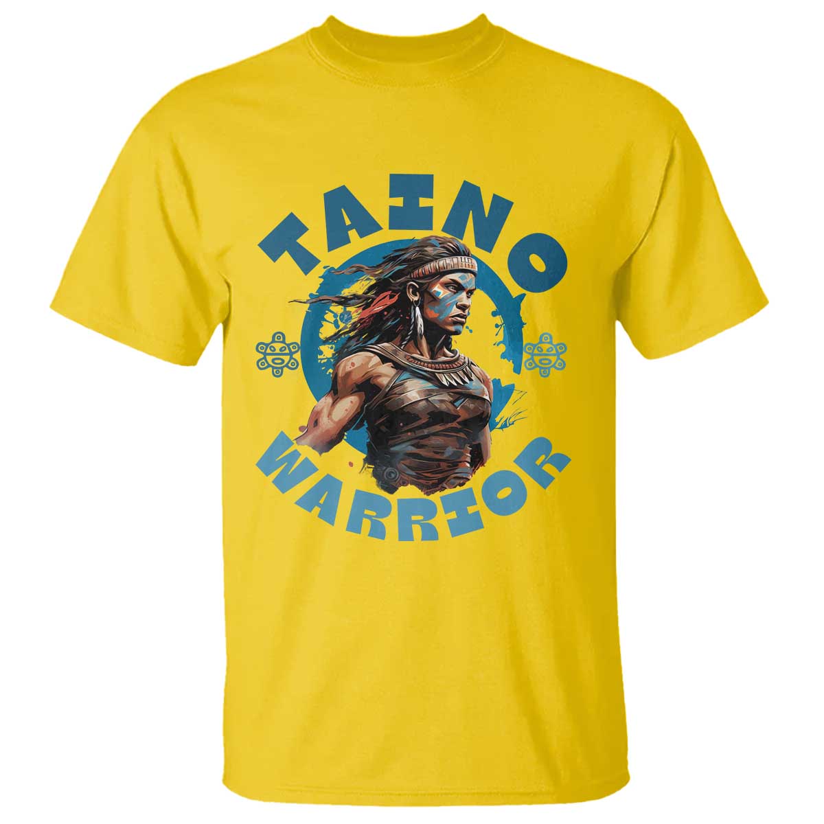 Taino Warrior Boricua Boriken Pride Indigenous Puerto Rican T Shirt - Wonder Print Shop