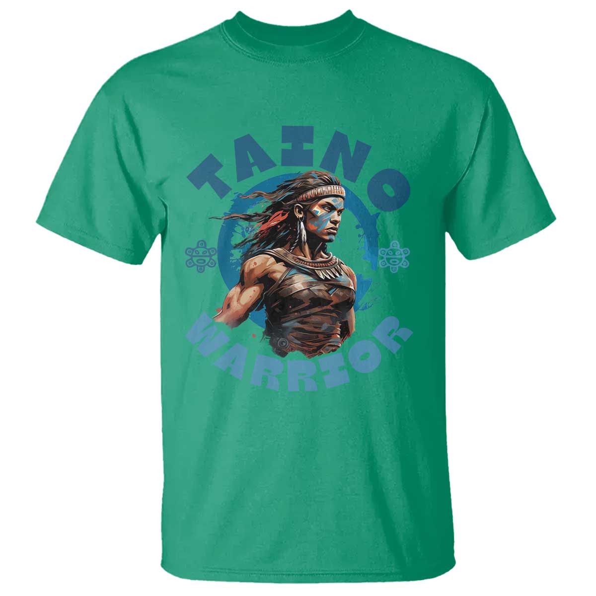 Taino Warrior Boricua Boriken Pride Indigenous Puerto Rican T Shirt - Wonder Print Shop