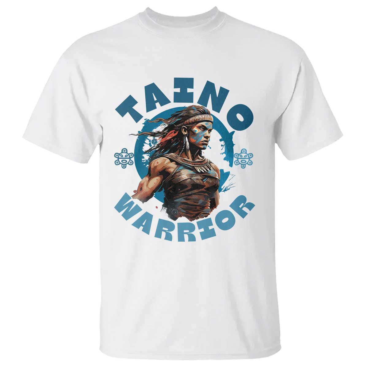 Taino Warrior Boricua Boriken Pride Indigenous Puerto Rican T Shirt - Wonder Print Shop