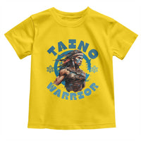 Taino Warrior Boricua Boriken Pride Indigenous Puerto Rican Toddler T Shirt - Wonder Print Shop