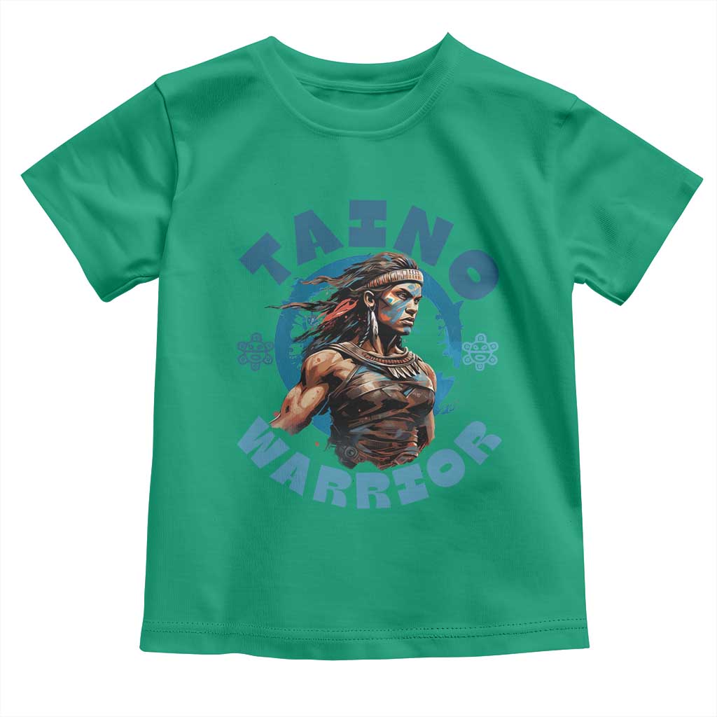 Taino Warrior Boricua Boriken Pride Indigenous Puerto Rican Toddler T Shirt - Wonder Print Shop