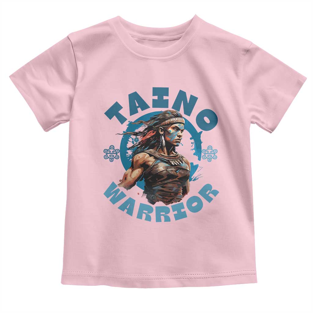 Taino Warrior Boricua Boriken Pride Indigenous Puerto Rican Toddler T Shirt - Wonder Print Shop