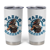 Taino Warrior Boricua Boriken Pride Indigenous Puerto Rican Tumbler Cup