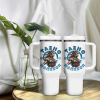 Taino Warrior Boricua Boriken Pride Indigenous Puerto Rican Tumbler With Handle