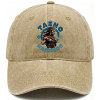 Taino Warrior Boricua Boriken Pride Indigenous Puerto Rican Washed Cotton Baseball Cap