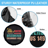 Native American Discovered Columbus 1492 Spare Tire Cover Indigenous People - Wonder Print Shop