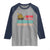 Native American Discovered Columbus 1492 Raglan Shirt Indigenous People - Wonder Print Shop
