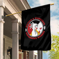 MMIW Missing and Murdered Indigenous Women Red Hand Garden Flag - Wonder Print Shop