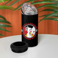 MMIW Missing and Murdered Indigenous Women Red Hand 4 in 1 Can Cooler Tumbler