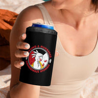 MMIW Missing and Murdered Indigenous Women Red Hand 4 in 1 Can Cooler Tumbler