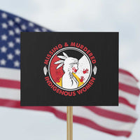 MMIW Missing and Murdered Indigenous Women Red Hand Protest Sign - Wonder Print Shop