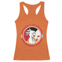 MMIW Missing and Murdered Indigenous Women Red Hand Racerback Tank Top - Wonder Print Shop