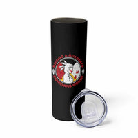 MMIW Missing and Murdered Indigenous Women Red Hand Skinny Tumbler