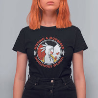 MMIW Missing and Murdered Indigenous Women Red Hand T Shirt For Women - Wonder Print Shop