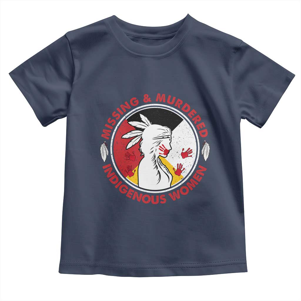 MMIW Missing and Murdered Indigenous Women Red Hand Toddler T Shirt - Wonder Print Shop