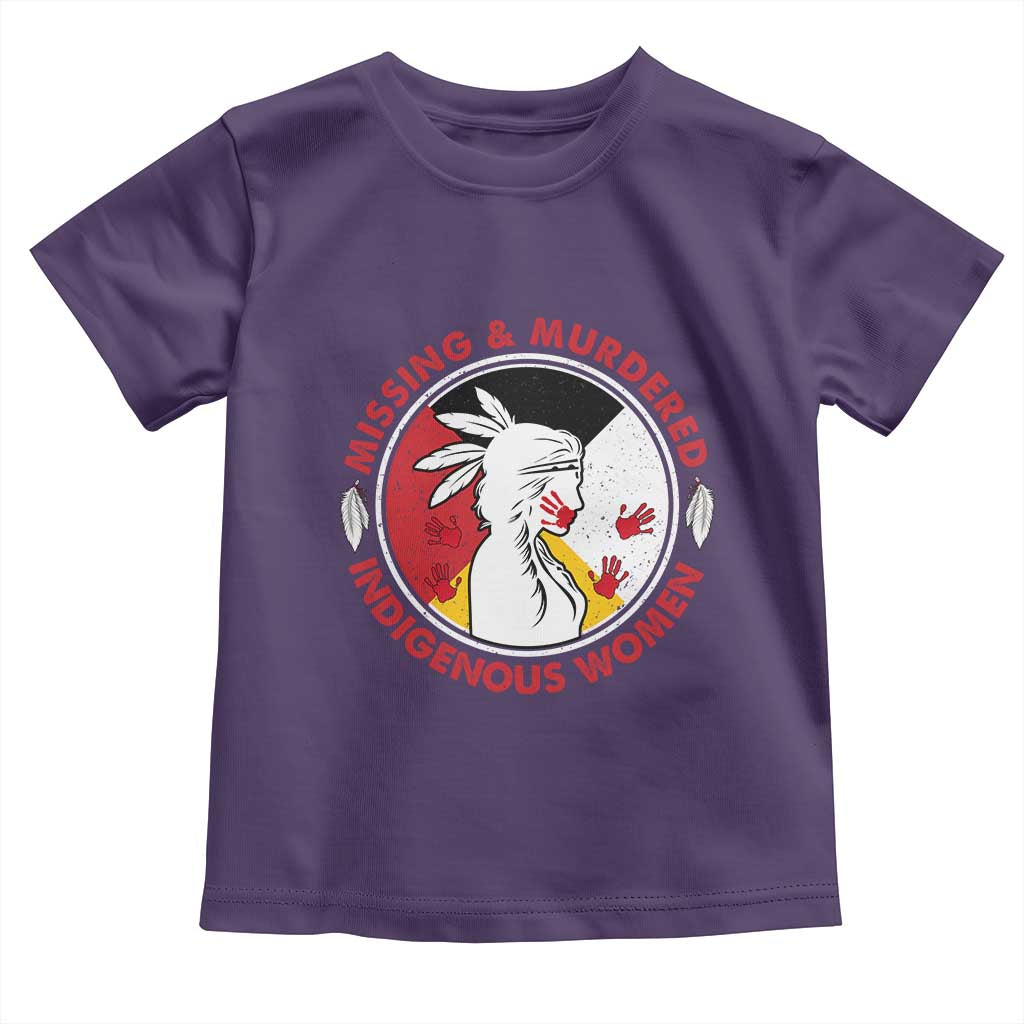 MMIW Missing and Murdered Indigenous Women Red Hand Toddler T Shirt - Wonder Print Shop