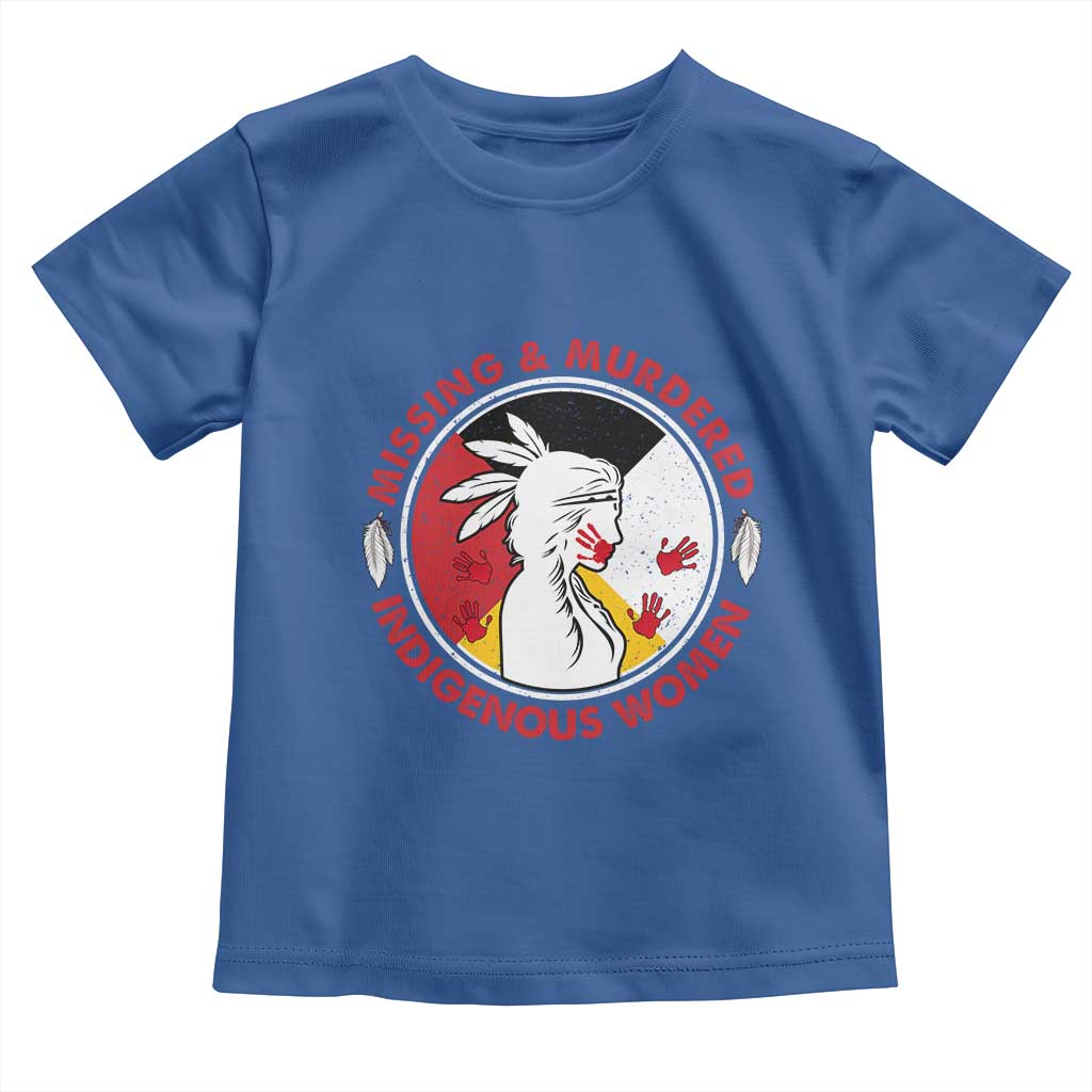 MMIW Missing and Murdered Indigenous Women Red Hand Toddler T Shirt - Wonder Print Shop