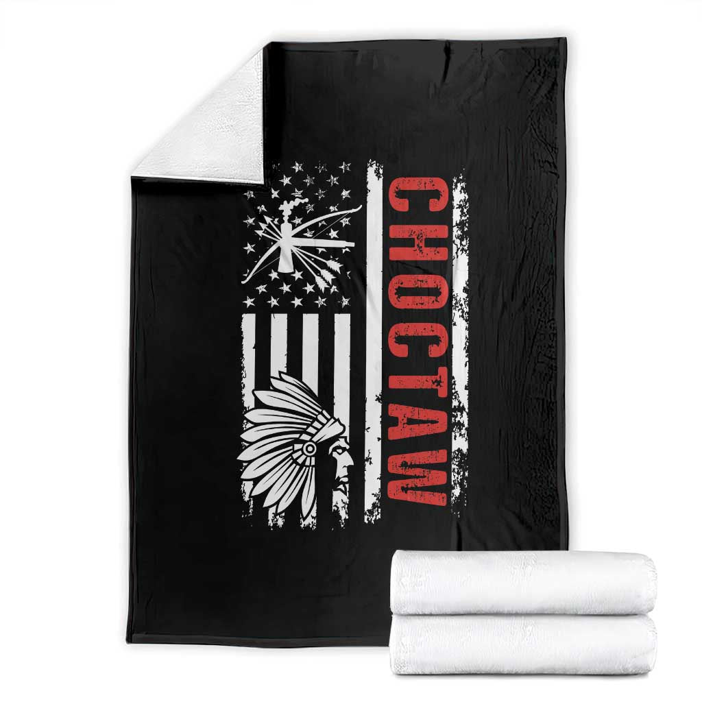 Choctaw Tribe Native American Day Indigenous Peoples Day Throw Blanket - Wonder Print Shop