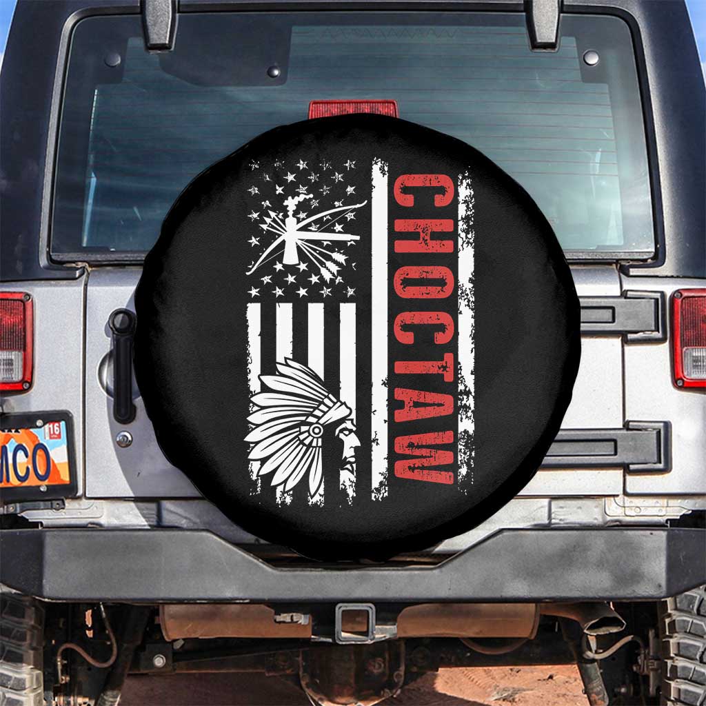 Choctaw Tribe Native American Day Indigenous Peoples Day Spare Tire Cover - Wonder Print Shop