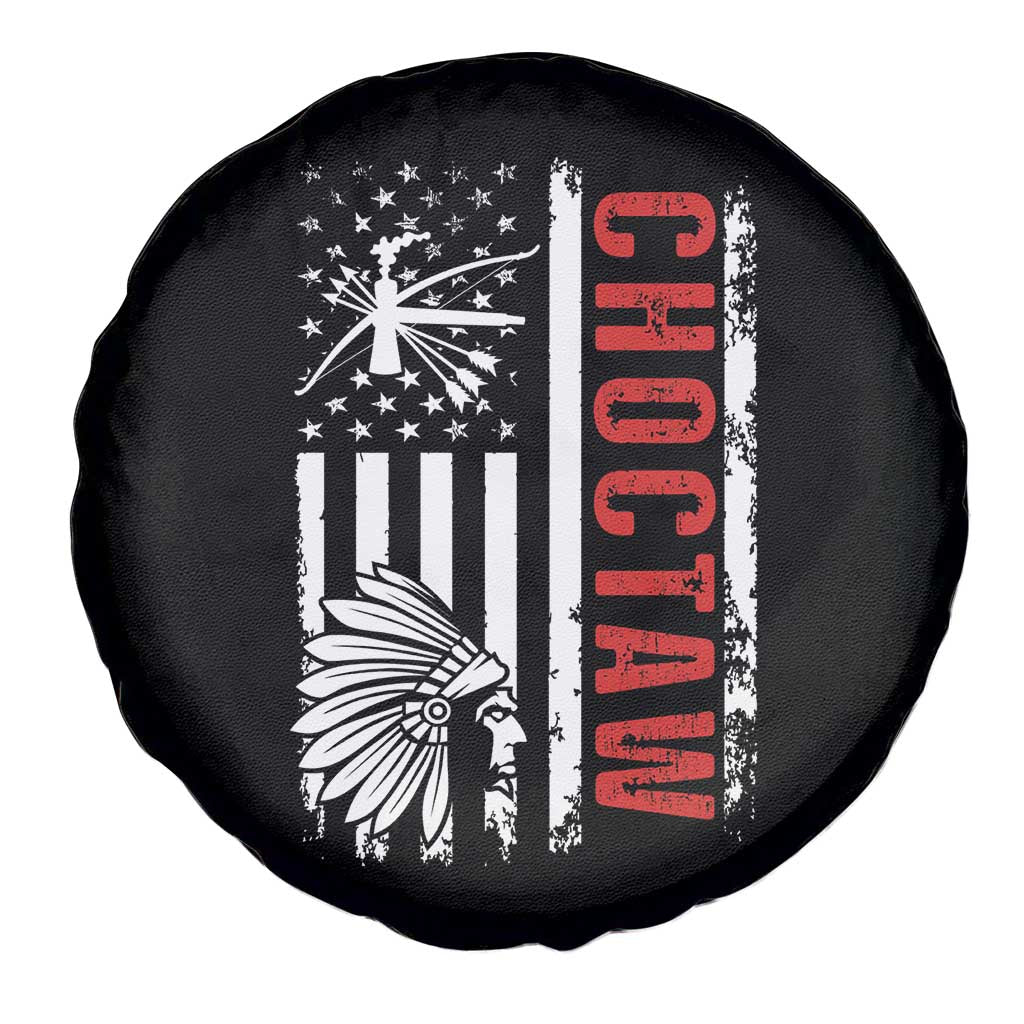 Choctaw Tribe Native American Day Indigenous Peoples Day Spare Tire Cover - Wonder Print Shop