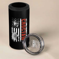 Choctaw Tribe Native American Day Indigenous Peoples Day 4 in 1 Can Cooler Tumbler