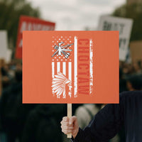 Choctaw Tribe Native American Day Indigenous Peoples Day Protest Sign - Wonder Print Shop