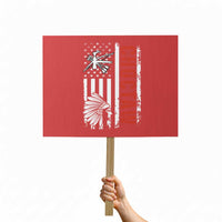 Choctaw Tribe Native American Day Indigenous Peoples Day Protest Sign - Wonder Print Shop