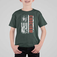 Choctaw Tribe Native American Day Indigenous Peoples Day T Shirt For Kid - Wonder Print Shop