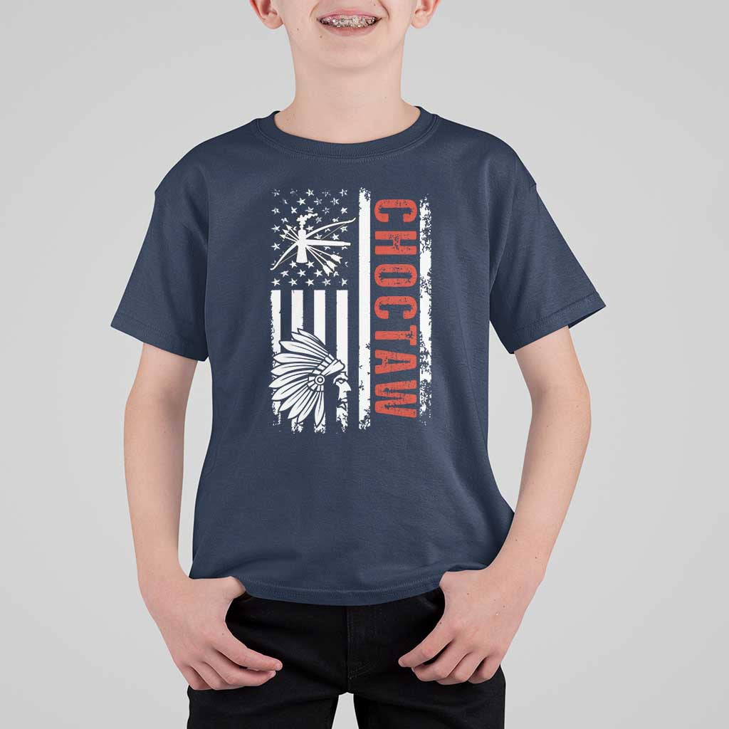Choctaw Tribe Native American Day Indigenous Peoples Day T Shirt For Kid - Wonder Print Shop