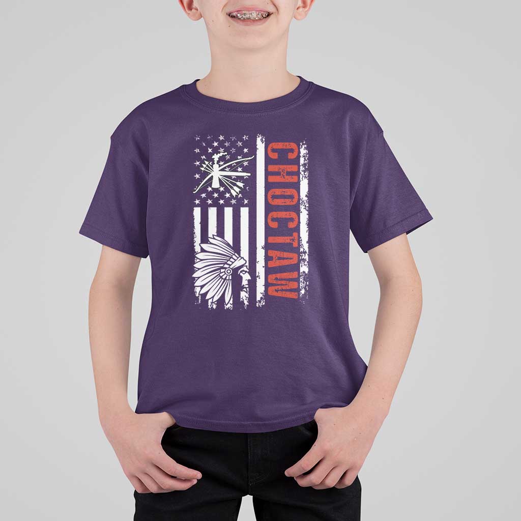 Choctaw Tribe Native American Day Indigenous Peoples Day T Shirt For Kid - Wonder Print Shop