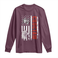 Choctaw Tribe Native American Day Indigenous Peoples Day Long Sleeve Shirt - Wonder Print Shop