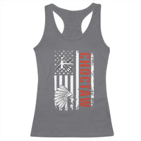 Choctaw Tribe Native American Day Indigenous Peoples Day Racerback Tank Top - Wonder Print Shop