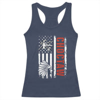 Choctaw Tribe Native American Day Indigenous Peoples Day Racerback Tank Top - Wonder Print Shop