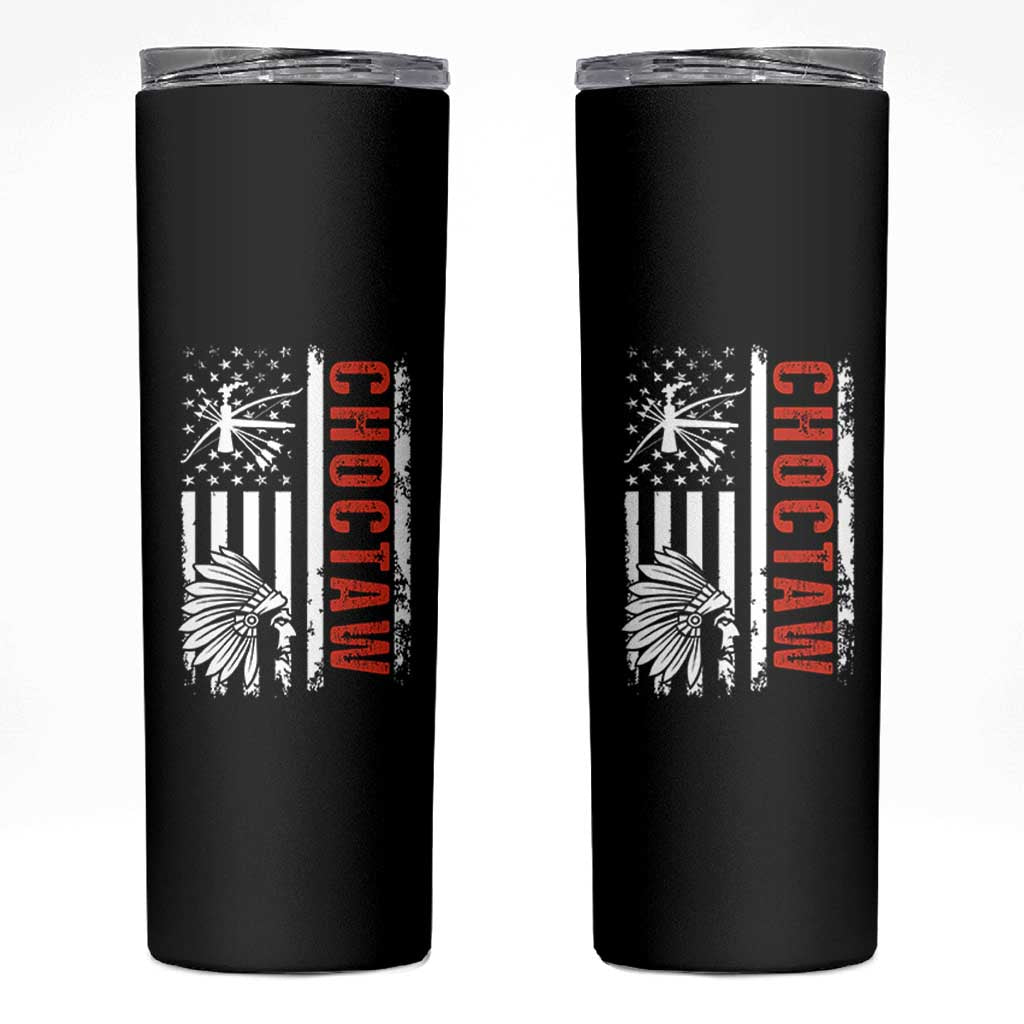 Choctaw Tribe Native American Day Indigenous Peoples Day Skinny Tumbler