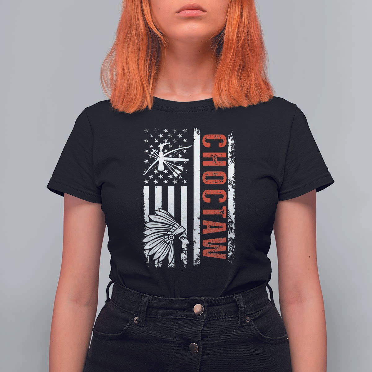 Choctaw Tribe Native American Day Indigenous Peoples Day T Shirt For Women - Wonder Print Shop